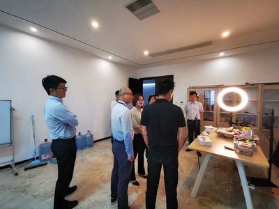 湖州市团市委书记汤佩佩带队莅临天适力承新经济产业园调研